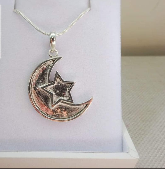 Moon & Star Necklace